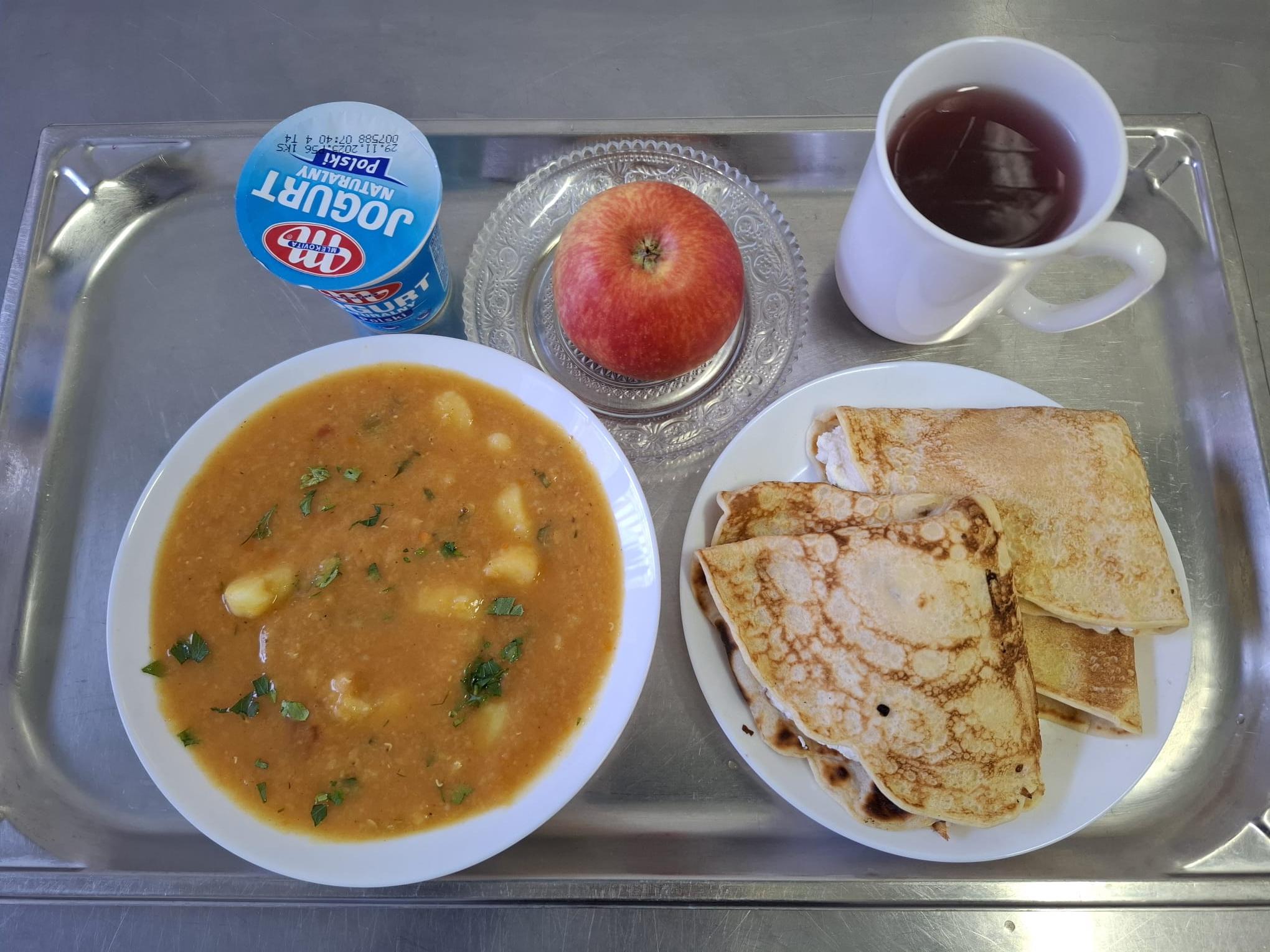 Zdjęcie przedstawiające obiad na&nbsp;dzień 07.11.2025r.