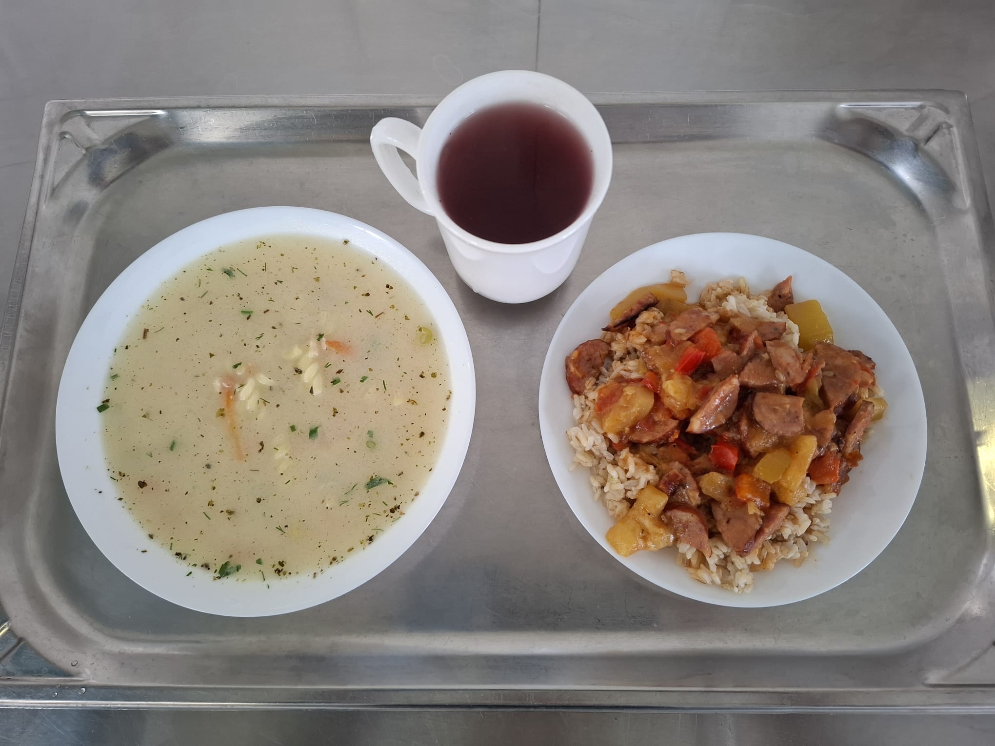 Zdjęcie przedstawiające obiad na&nbsp;dzień 17.12.2025r.