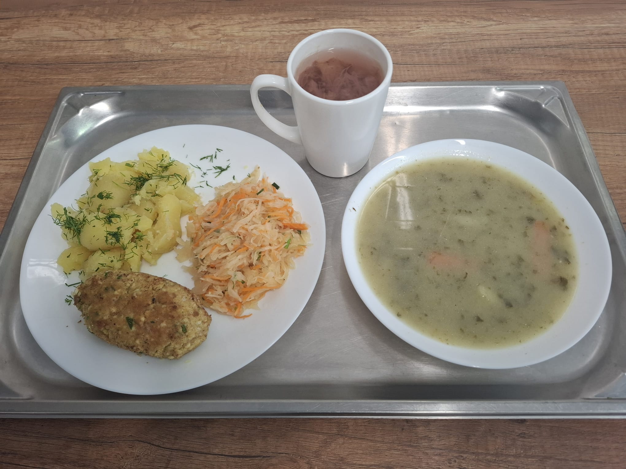 Zdjęcie przedstawiające obiad na&nbsp;dzień 19.12.2025r