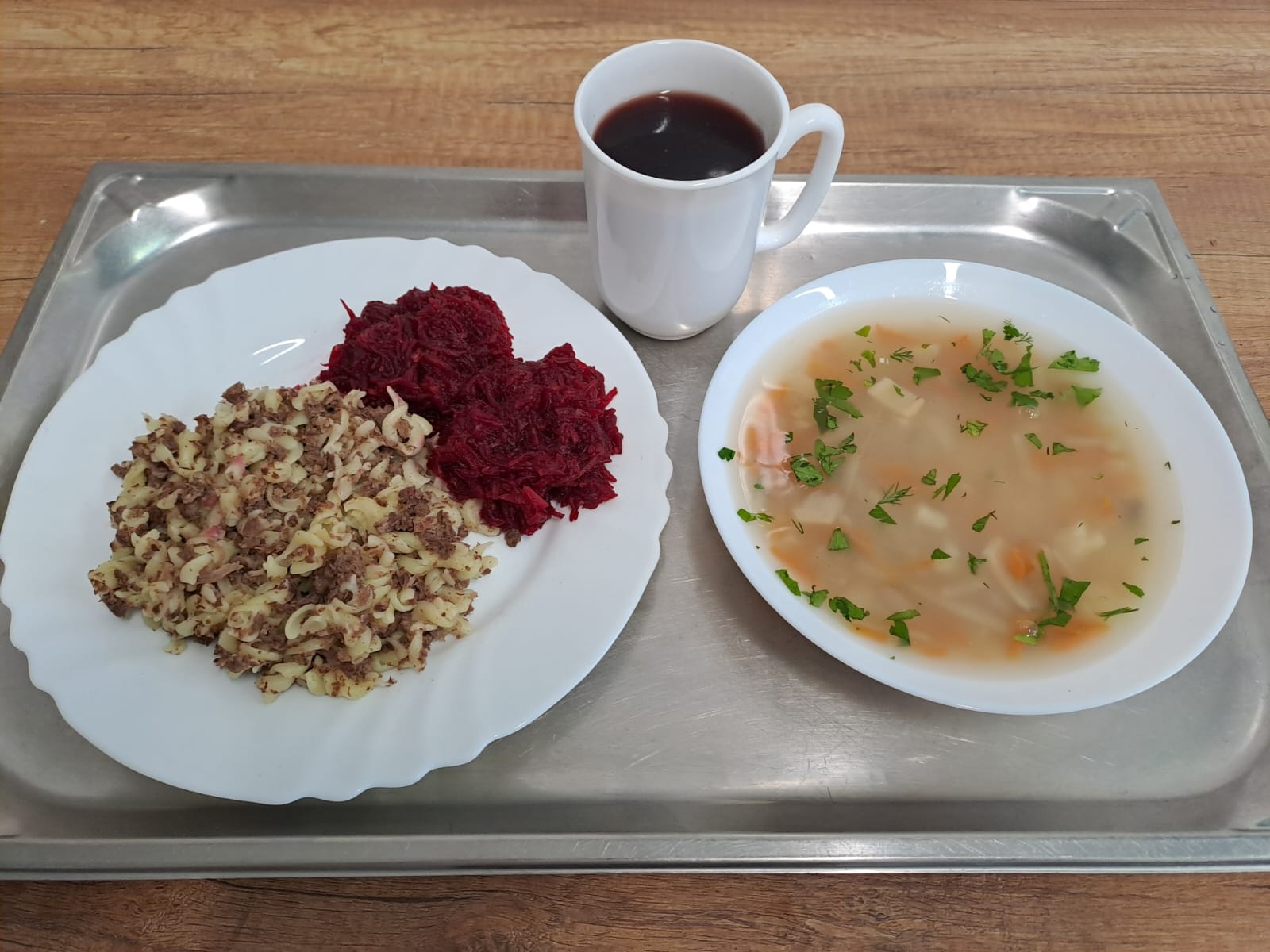 Zdjęcie przedstawiające obiad na&nbsp;dzień 21.01.2026r.