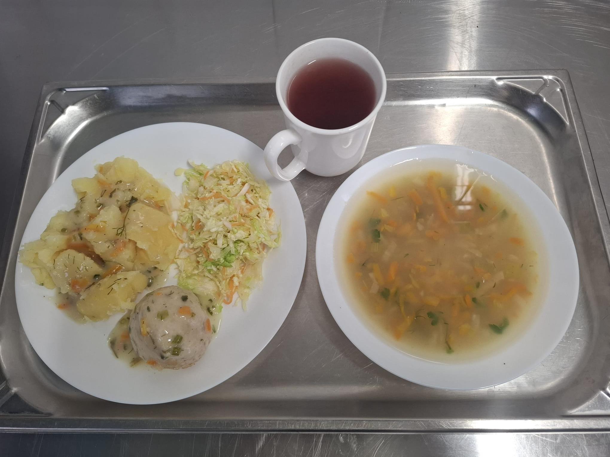 Zdjęcie przedstawiające obiad na&nbsp;dzien 23.12.2025r.