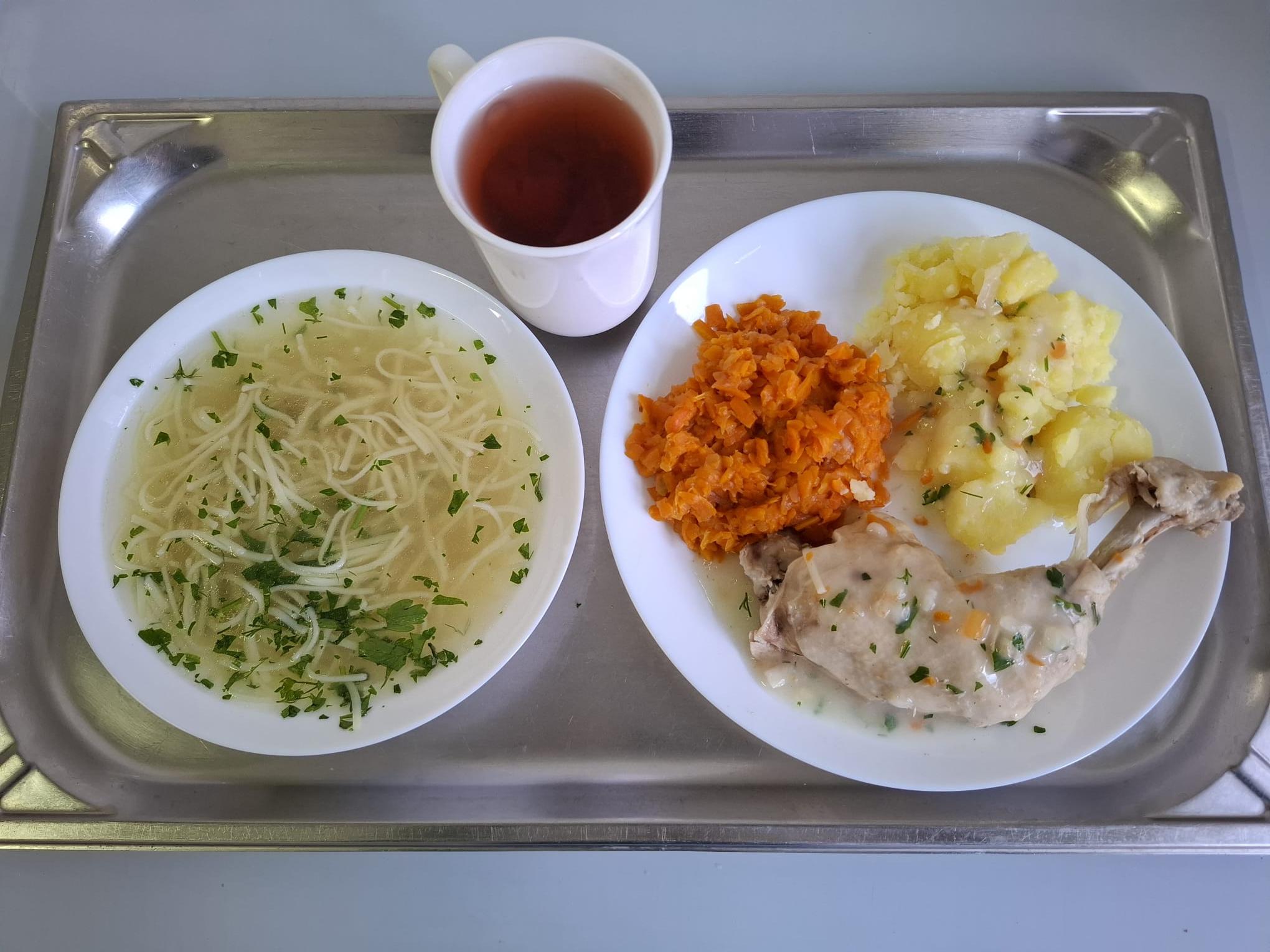 Zdjęcie przedstawiające obiad na&nbsp;dzień 27.11.2025r.